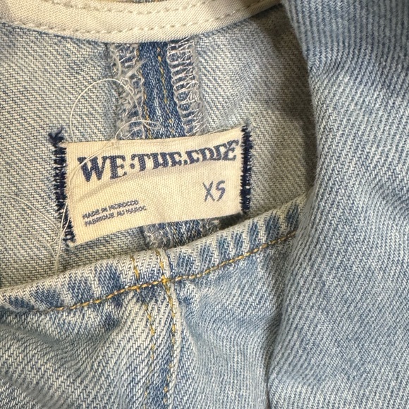 Free People Women's Cotton High Roller V-Neck Shortall | XSmall - Picture 9 of 9